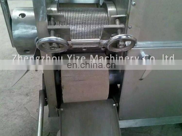 fish meat separating machine , fish bone removing / remover machine
