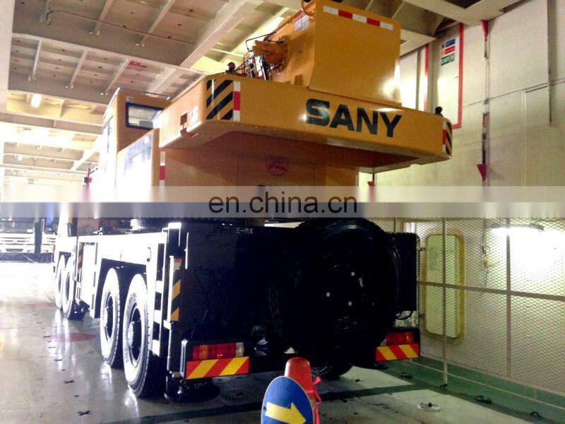 Brand new SANY STC750 75 ton knuckle boom crane auger truck