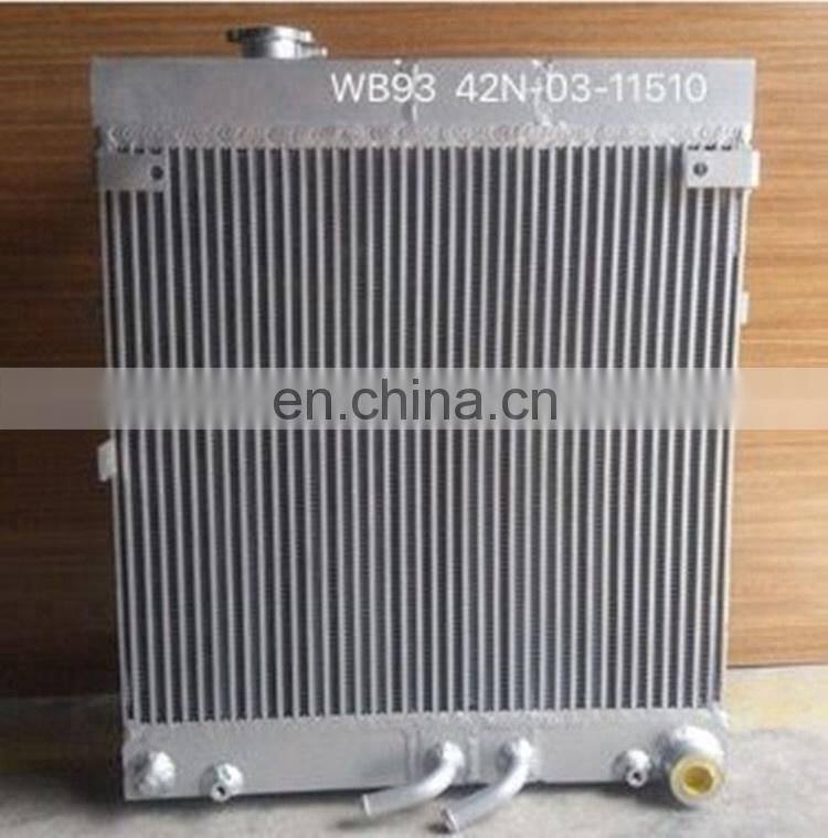 Hight Quality WB97-5 WB93S-5 WB91R-5 Water Radiator 42N-03-11510 Case Radiator Ass'y
