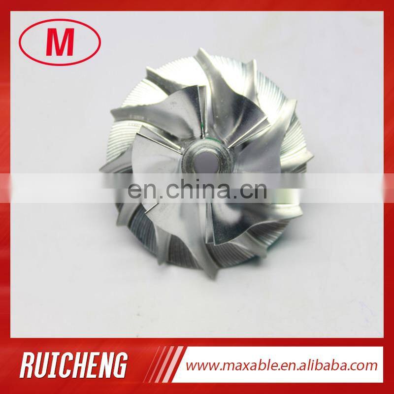 GT14 436133-0003 31.08/44.01mm 6+6 blades turbo milling/aluminum 2618/billet compressor wheel for 706680-0001/720243-0001