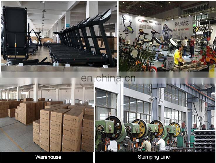 Gym machine homeused white color screen treadmill