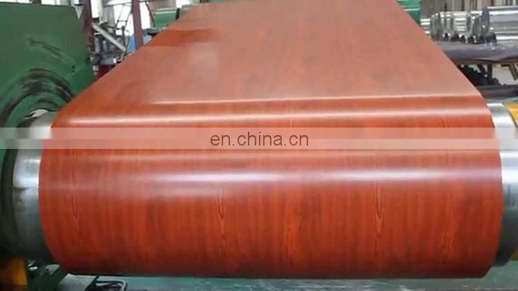 JIS3321 Wooden Pattern Color Coated Steel Coil