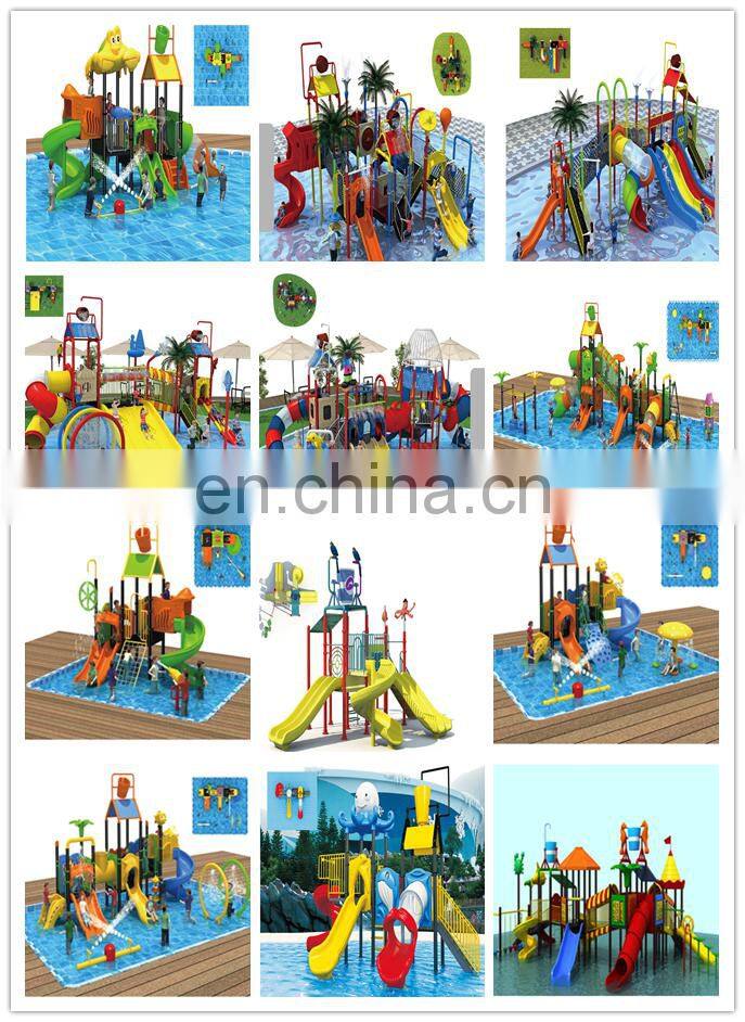 TX-93801 Outdoor or indoor swimming pool with fiberglass slide, children's recreation water house