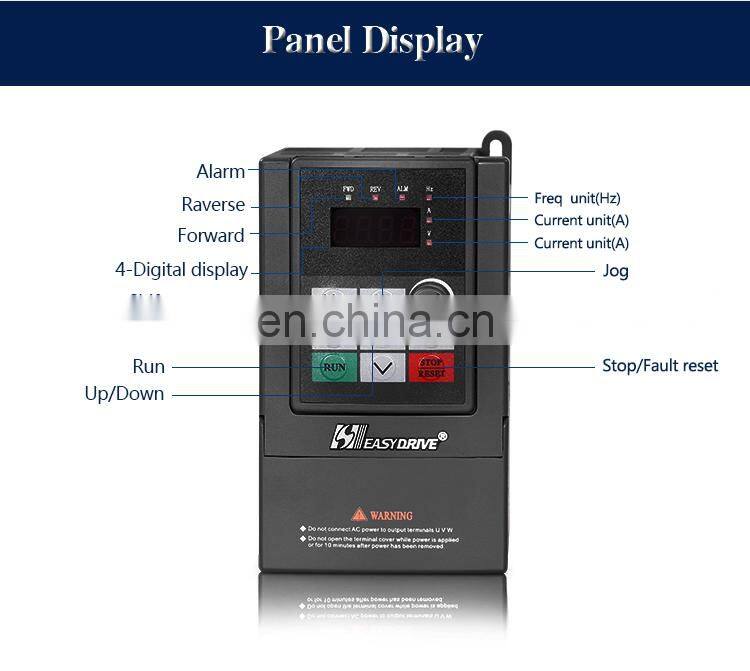 High Speed 24000RPM Engraving machines Speed Controller MINI Single phase 220VAC 0.4-1.5KW Variable Frequency Inverter with CE