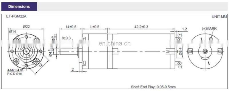 Best quality micro 12V PMDC DC Gear Deceleration Motor