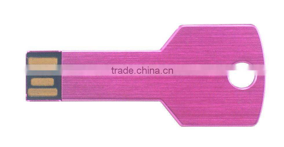 aluminium usb flash memory with a key ring