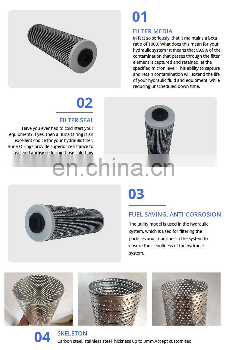 High Pressure New Pattern Pleated Cartridge Transmission Hydraulic Filter 938188Q For Sale