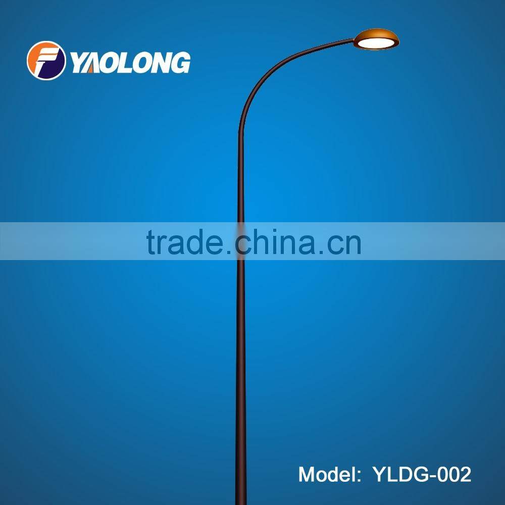 single arm street lighting pole