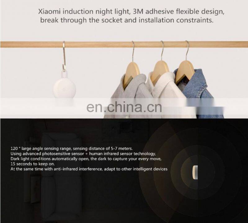 Wholesale Original Xiaomi Mi Motion-Activated Infrared Detection Energy Saving LED Night Light