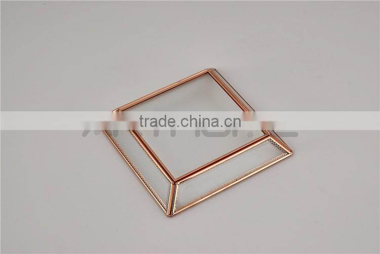 Direct Factory Price Newest Design Mirror Stainless Steel Serving Tray/metal tray