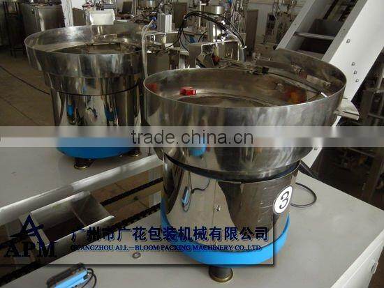 Mixed products filling and sealing packaging machine system