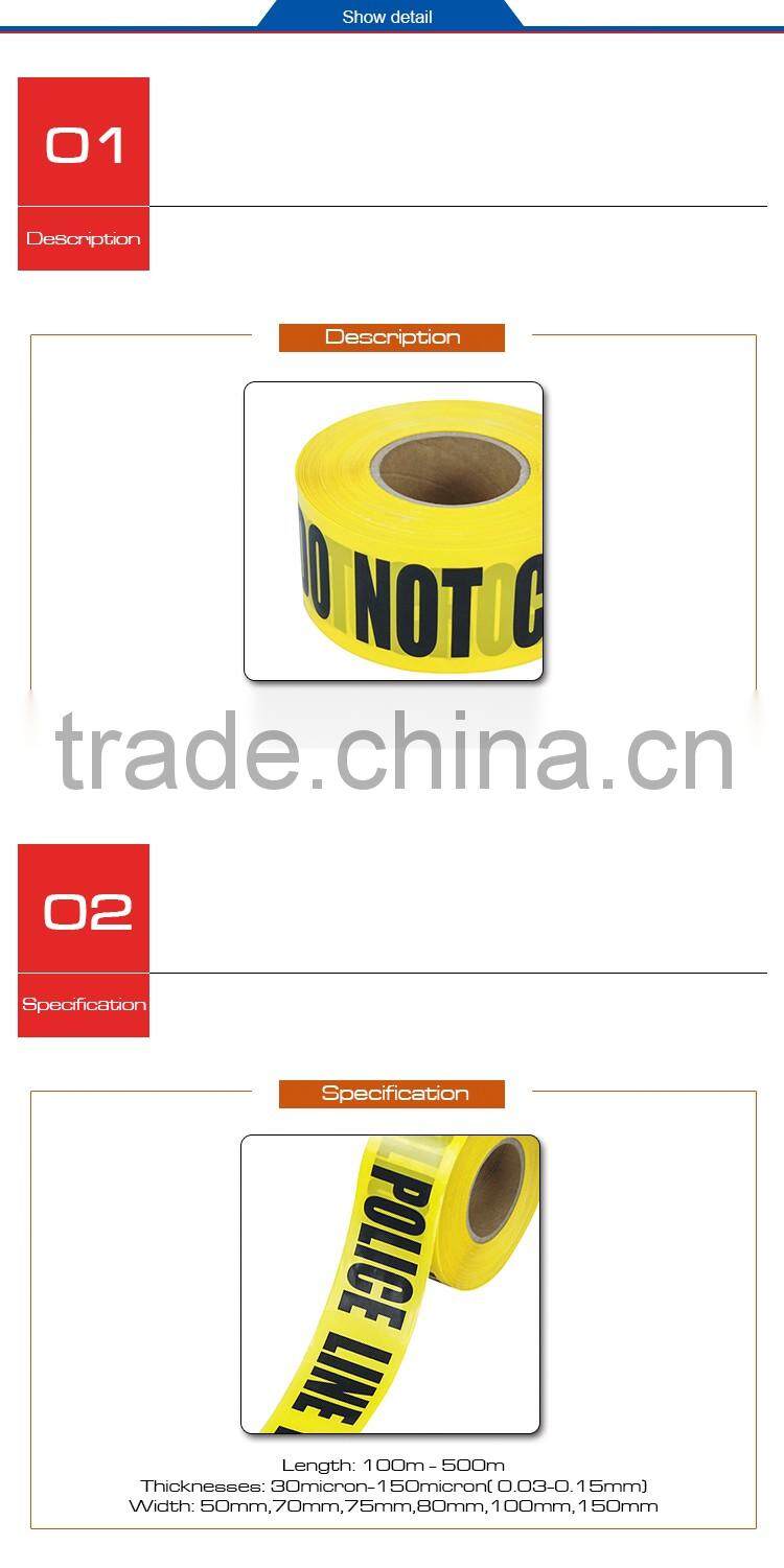 Hot selling non adhesive Caution Tape OP013-11