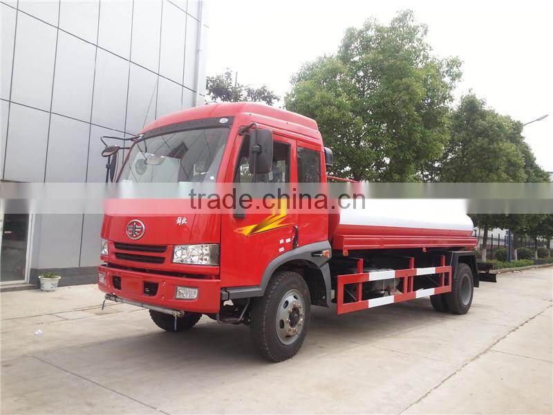10ton FAW water tank truck