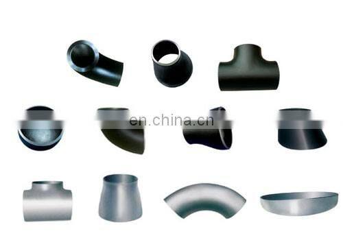 investment casting flanged carbon steel pipe fitting on sale