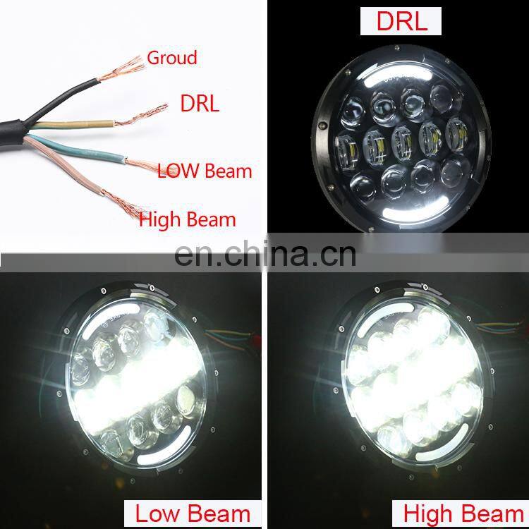 7 inch bright auxiliary lights led driving light all car accessories