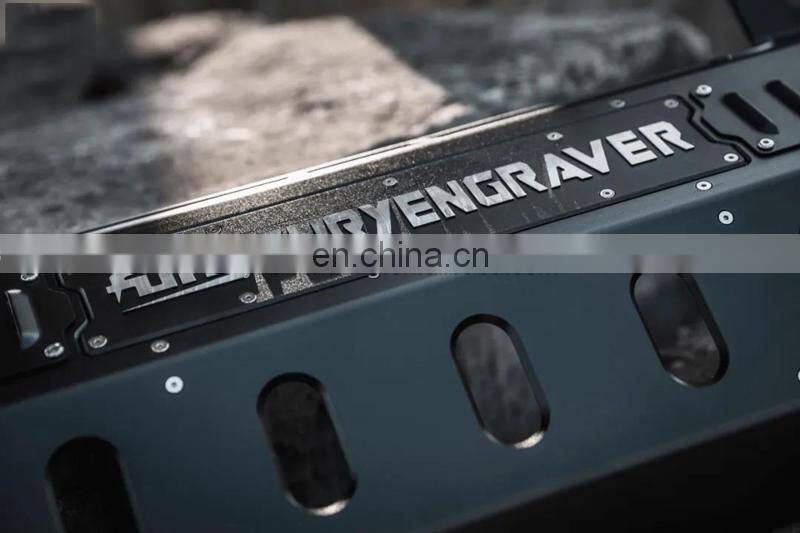 Furyengraver exhaust pipe cover  plate  for Jeep Wrangler JK 2007+ SUV exhaust pipe guard 4x4 Accessories