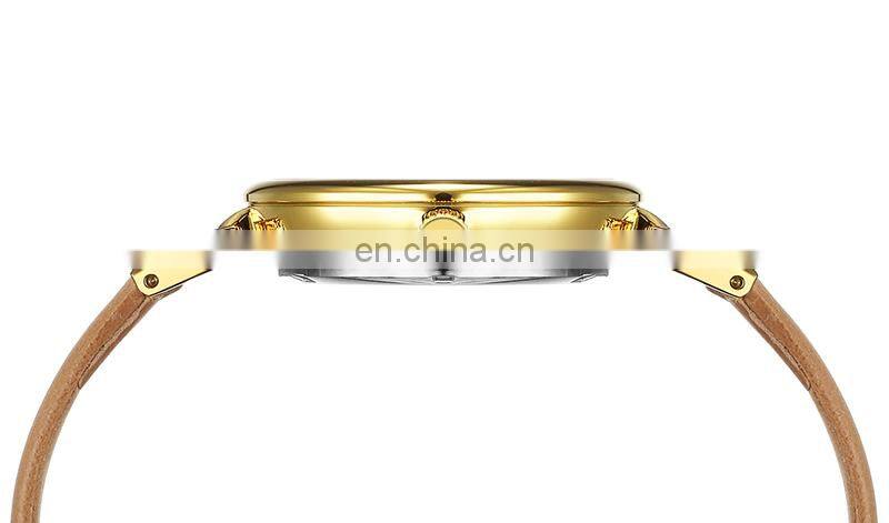 CURREN 9053 Women Charm Fashion Thin Quartz Watches Unique Flower Dial Simple Ladies Dress Bracelet Wristwatch