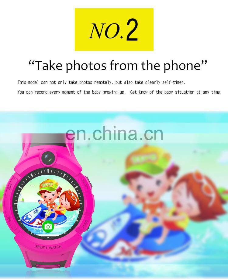 IP67 Waterproof SOS Sport Children Tracking Kids Smart Watch GPS Q610