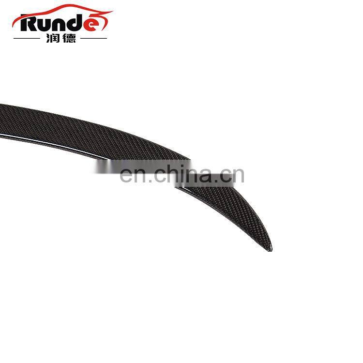 Runde Factory Outlet Carbon Fiber Car Body Parts Spoiler For BMW 3-series E90 M3 Style Rear Wing