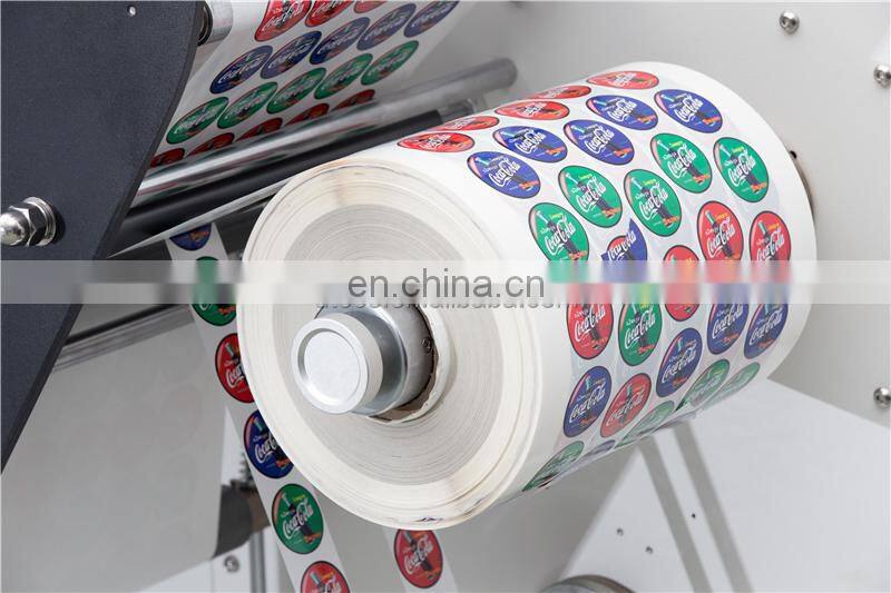 UD320 Automatic medicine Hangtag hang tag label Digital Die Cutting Machine, PAPER PP PE FILM roll sticker rotary die cutter