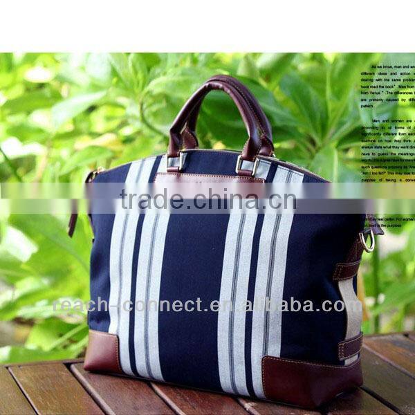 Vintage fashional pvc bag with high quality fashional non woven shopping bag