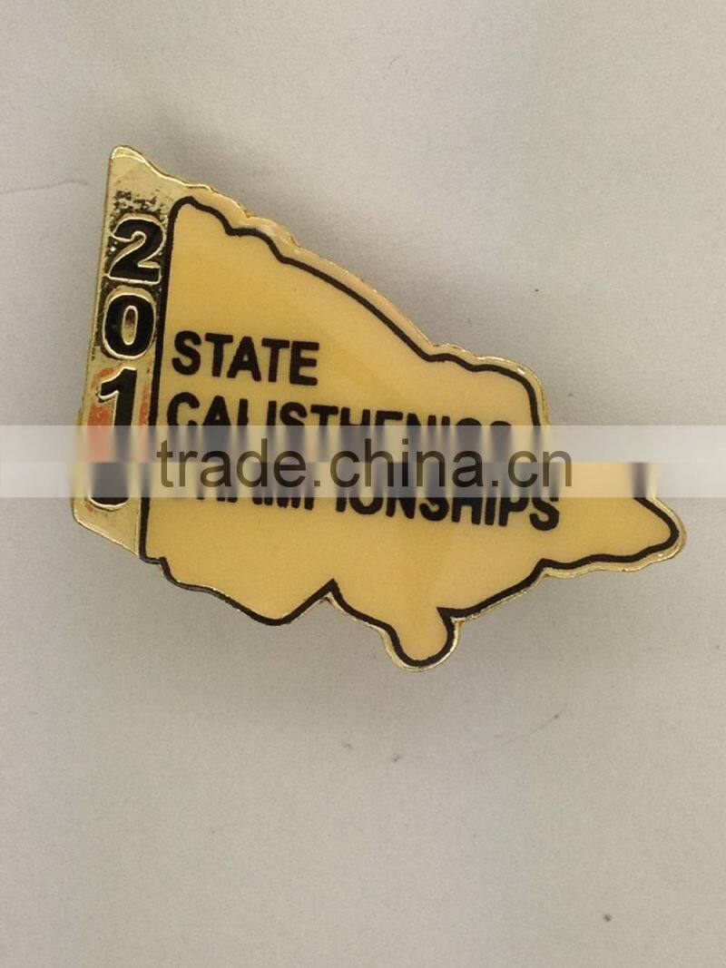 custom logo soft enamel lapel pins/custom bulk lapel pin
