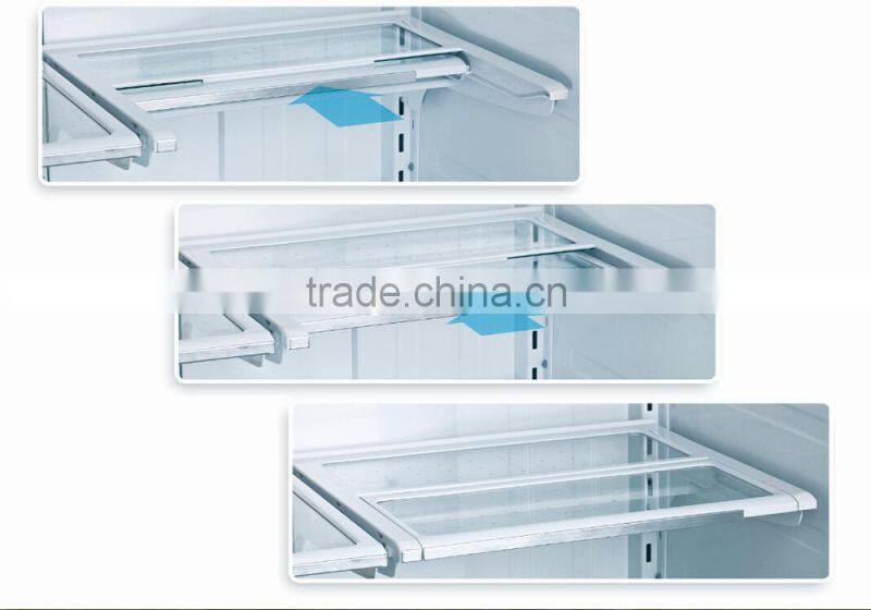 220v 50hz home star luxury meps lcd refrigerator