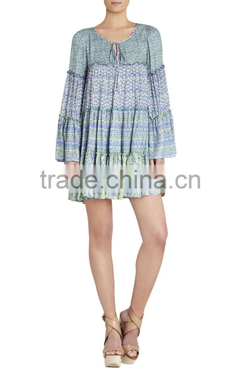 2015 Customized Plus Size designer one piece dress