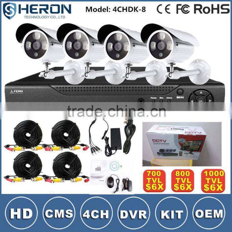 Top 10 cctv cameras DIY 4ch8ch16ch 720p960p dvr camera ahd cctv camera system