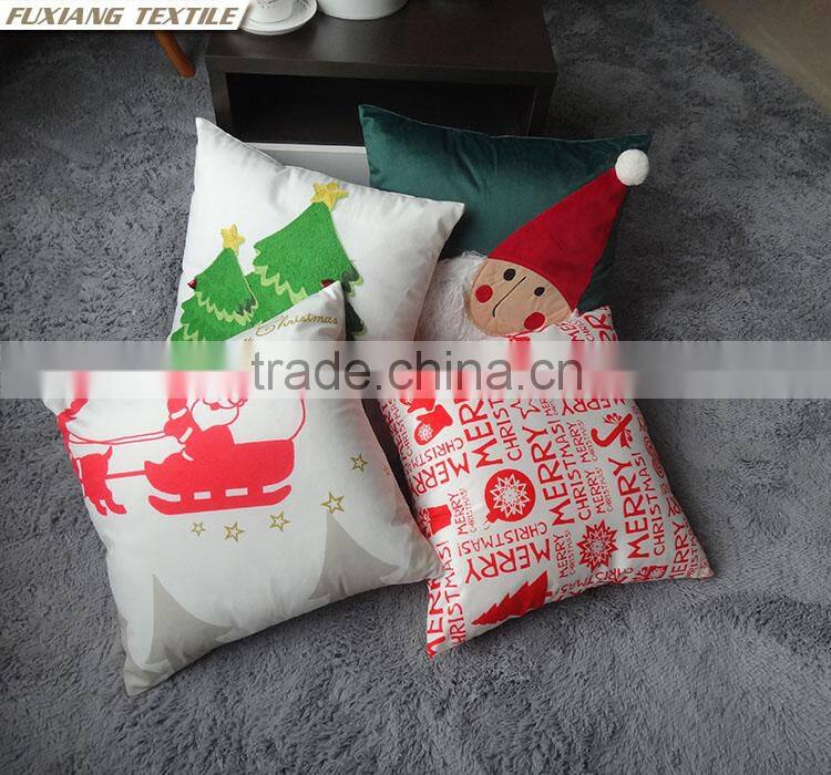 2016 New Design 3D Bells Singing Christmas Hone Deco Cushion