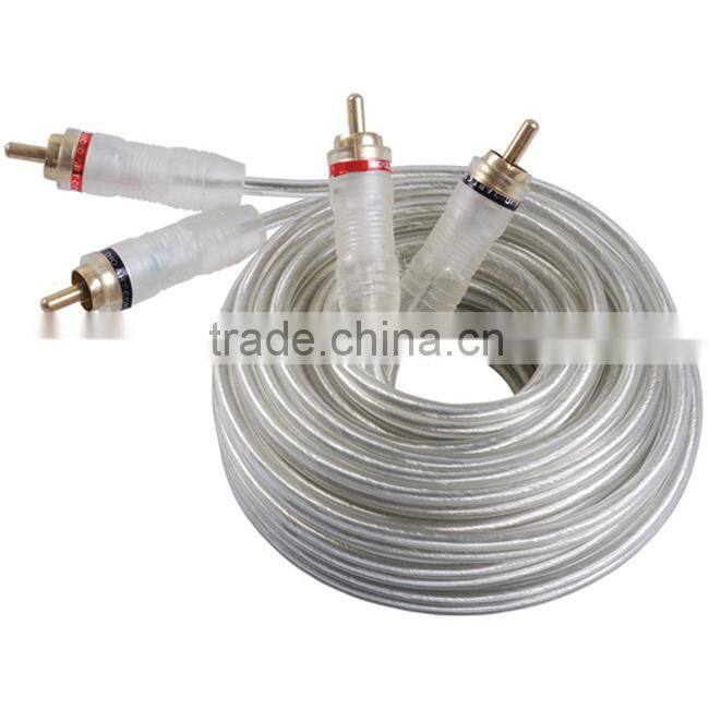 Haiyan Huxi Best Competitive Price Double Shielded Rca Cable