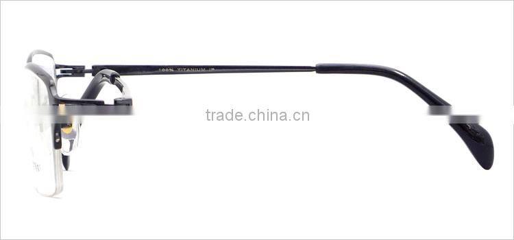 Custom made pure titanium half rim men glasses frames