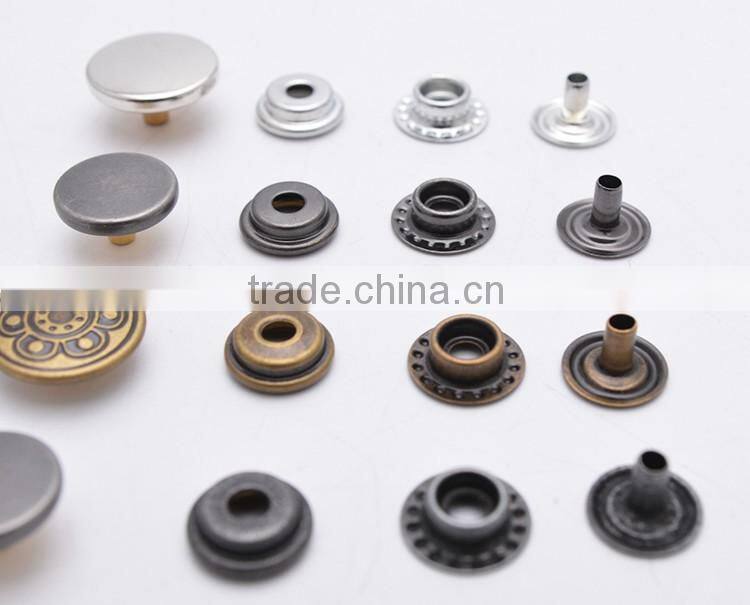 New Product Snap Button Accessories Jewelry Metal Snaps For Clothing