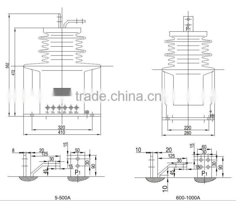 LZZB7-36 Current Transformer