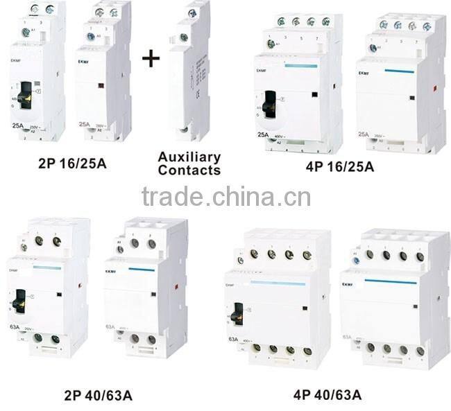 MCB Circuit Breaker for DIN Rails,Modular Contactor