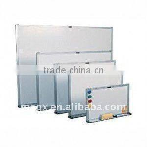 Black Wooden Frame Whiteboard