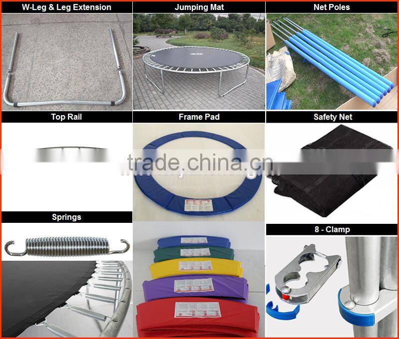 12ft jumping trampoline with net(inside)