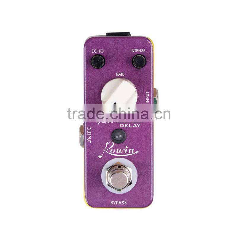 OEM Guitar Effect Pedal Manufacturer Rowin /LEF314 Delay