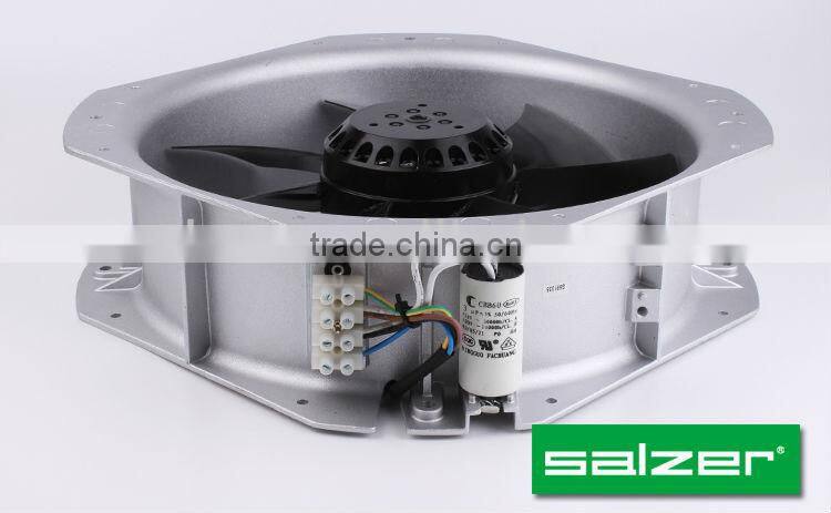 SALZER PD280M-220 Axial Flow Fans with Metal Impeller 280X280X80mm (TUV, CE Approved)
