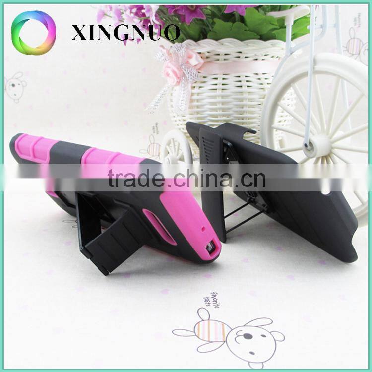 Heavy Duty Belt Clip Robot Case for Alcatel One Touch Fierce 2 OT7040T as Holster Kickstand Bumper Case
