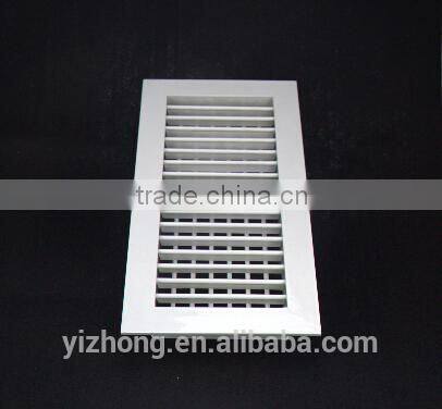 Aluminum extrusion profile for air grille