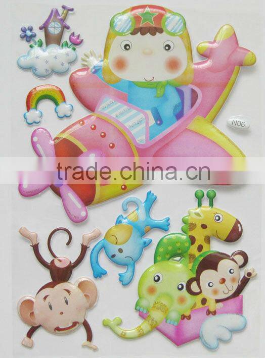 cartoon ocean fish wall stickers 2013