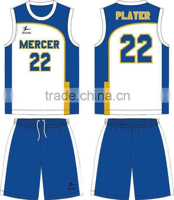 european basketball slayer v-neck basketball jersey