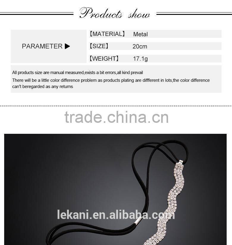 Fancy Women Crystal Wedding Korean Quality Bijoux