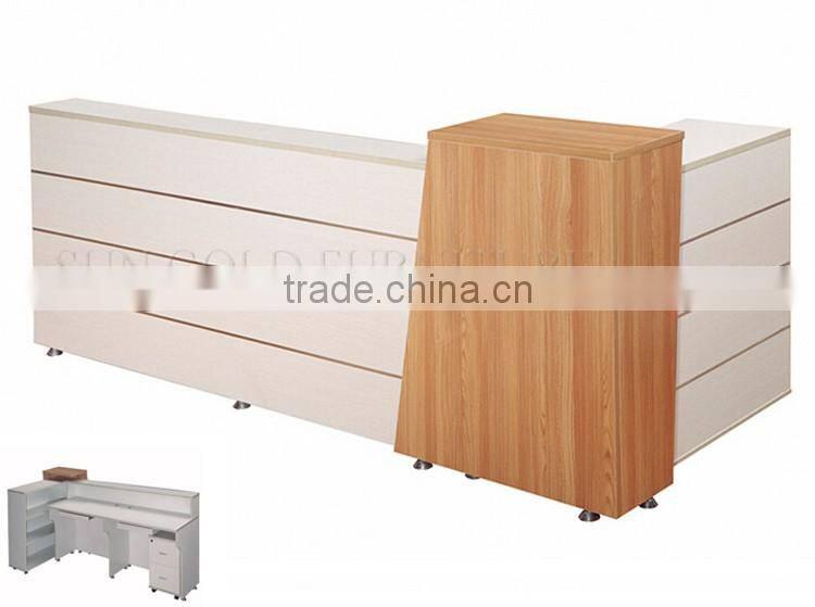 Popular elegant hotel reception counter furniture design (SZ-RTB023)