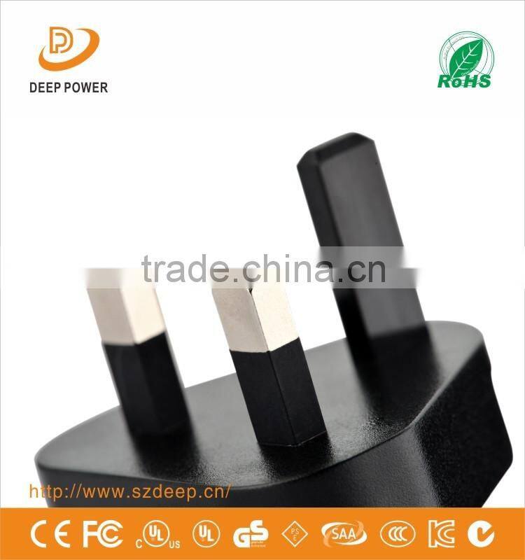 China Manufacture Ac Dc Wall Type Power Adapter 12v 1.5a 18w