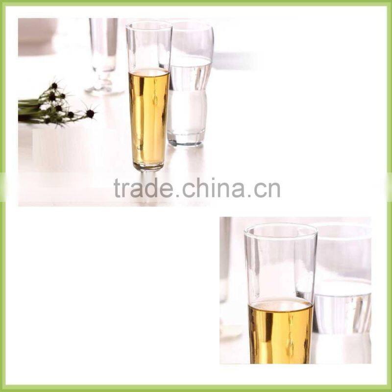 best seeing Latest design hot 2016 new style hexagon drinking glass cup