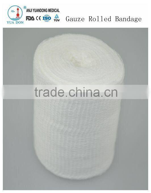 YD30651first aid gauze rolled bandage with CE&FDA&ISO