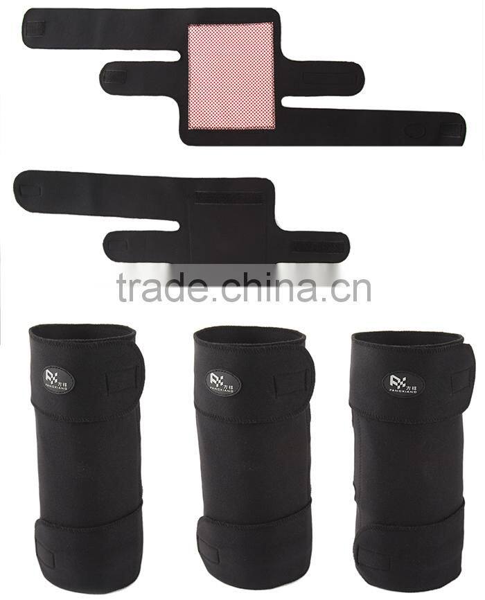 Tourmaline heating knee pads