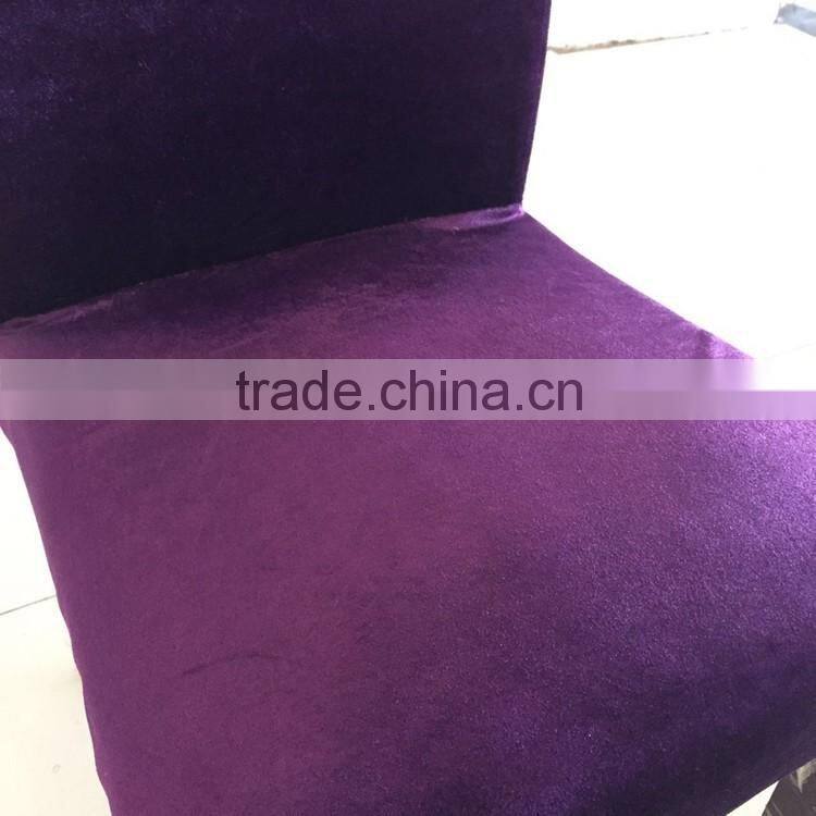 High quality wholesale luxury hotel furniture stainless steel frame metal BANQUET WEDDING CHAIR/ PU DINING CHAIR for sale